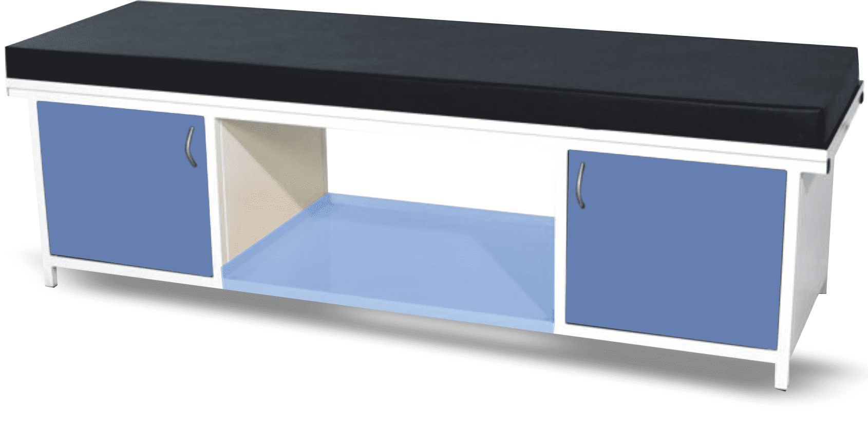 WM-5203-P Attendant Bed with Storage Cabinet